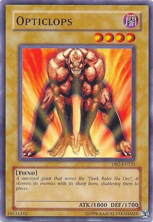 Image for Opticlops (Dark Beginning 2) (DB2-EN131) - YuGiOh