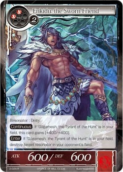 Image for Enkidu, the Sworn Friend (The War of Valhalla) (2-024) - Force of Will