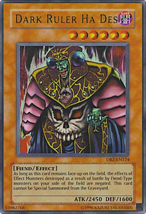 Image for Dark Ruler Ha Des (Dark Beginning 2) (DB2-EN124) - YuGiOh