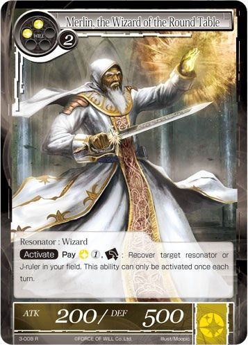 Image for Merlin the Wizard of the Round Table (The Shaft of Light of Valhalla) (3-008) - Force of Will