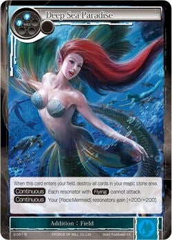 Image for Deep Sea Paradise (The War of Valhalla) (2-051) - Force of Will