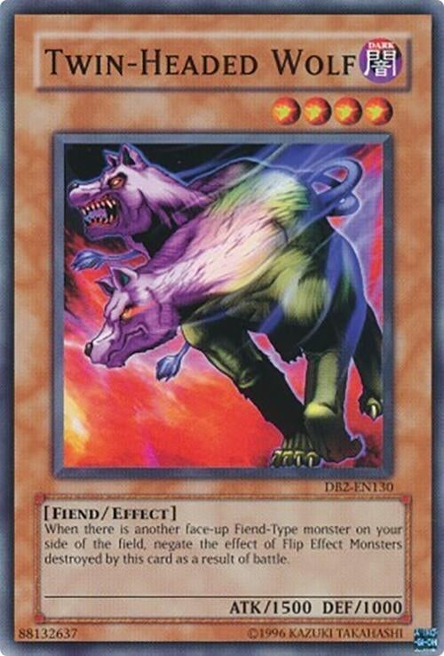 Image for Twin-Headed Wolf (Dark Beginning 2) (DB2-EN130) - YuGiOh