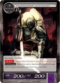 Image for Disappointing Swordsman (The War of Valhalla) (2-131) - Force of Will