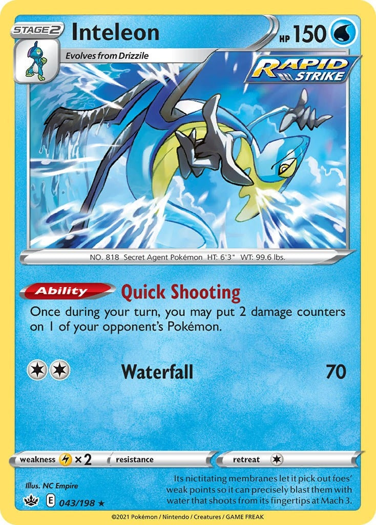 Image for Inteleon (Deck Exclusives) (043/198) - Pokemon