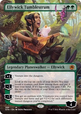 Image for Ellywick Tumblestrum (Borderless) (Adventures in the Forgotten Realms) (286) - Magic: The Gathering