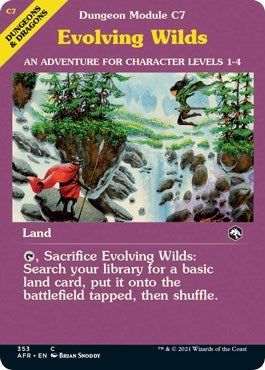Image for Evolving Wilds (Dungeon Module) (Adventures in the Forgotten Realms) (353) - Magic: The Gathering