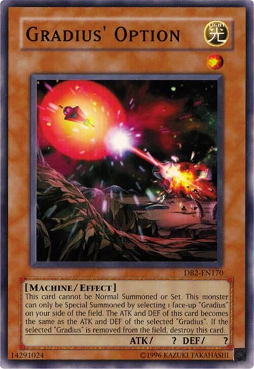 Image for Gradius' Option (Dark Beginning 2) (DB2-EN170) - YuGiOh