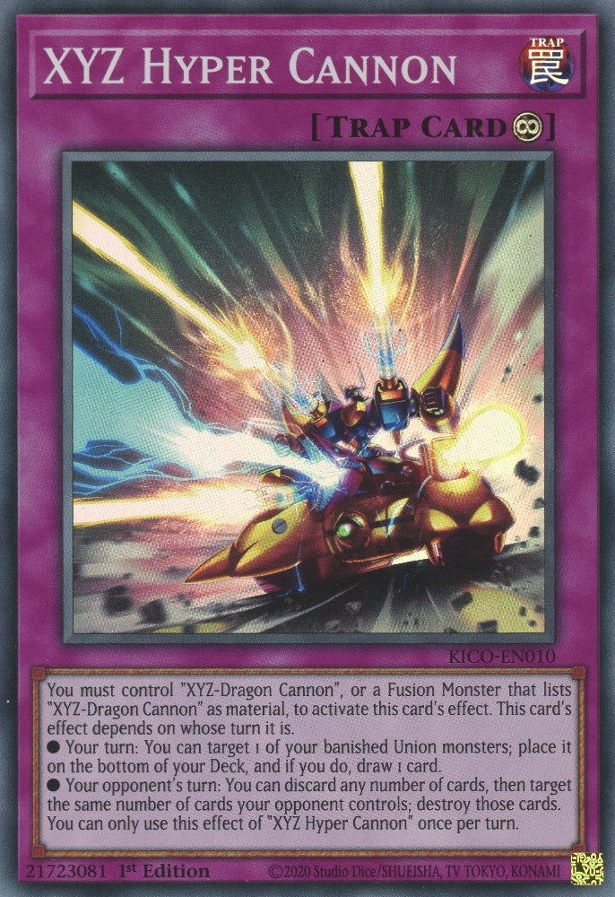 Image for XYZ Hyper Cannon (King's Court) (KICO-EN010) - YuGiOh