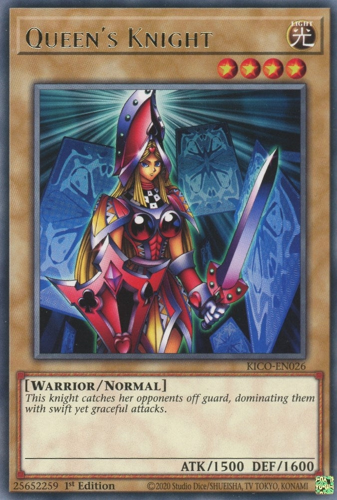Image for Queen's Knight (King's Court) (KICO-EN026) - YuGiOh
