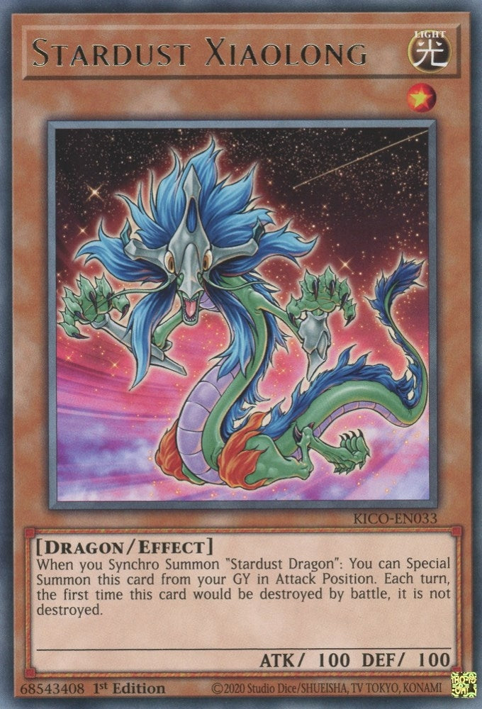 Image for Stardust Xiaolong (King's Court) (KICO-EN033) - YuGiOh