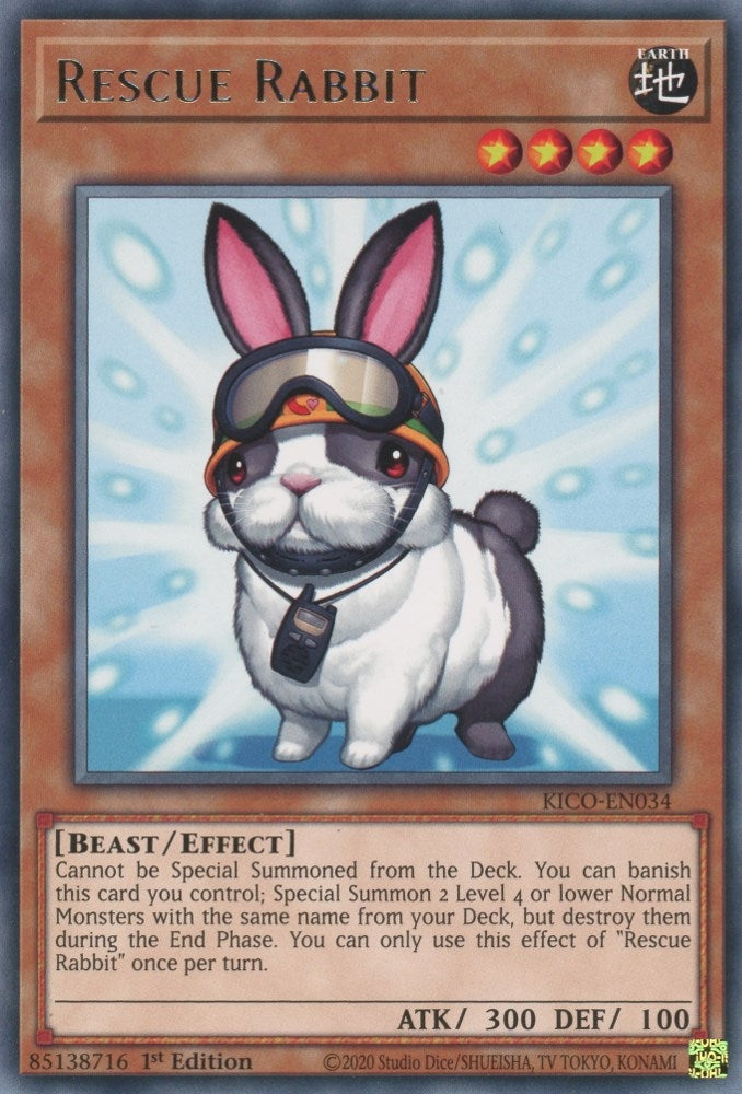 Image for Rescue Rabbit (King's Court) (KICO-EN034) - YuGiOh