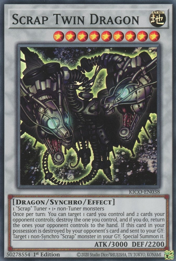Image for Scrap Twin Dragon (King's Court) (KICO-EN038) - YuGiOh