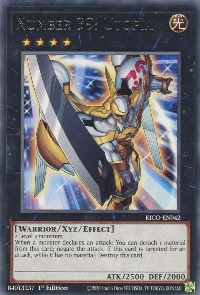 Image for Number 39: Utopia (King's Court) (KICO-EN042) - YuGiOh