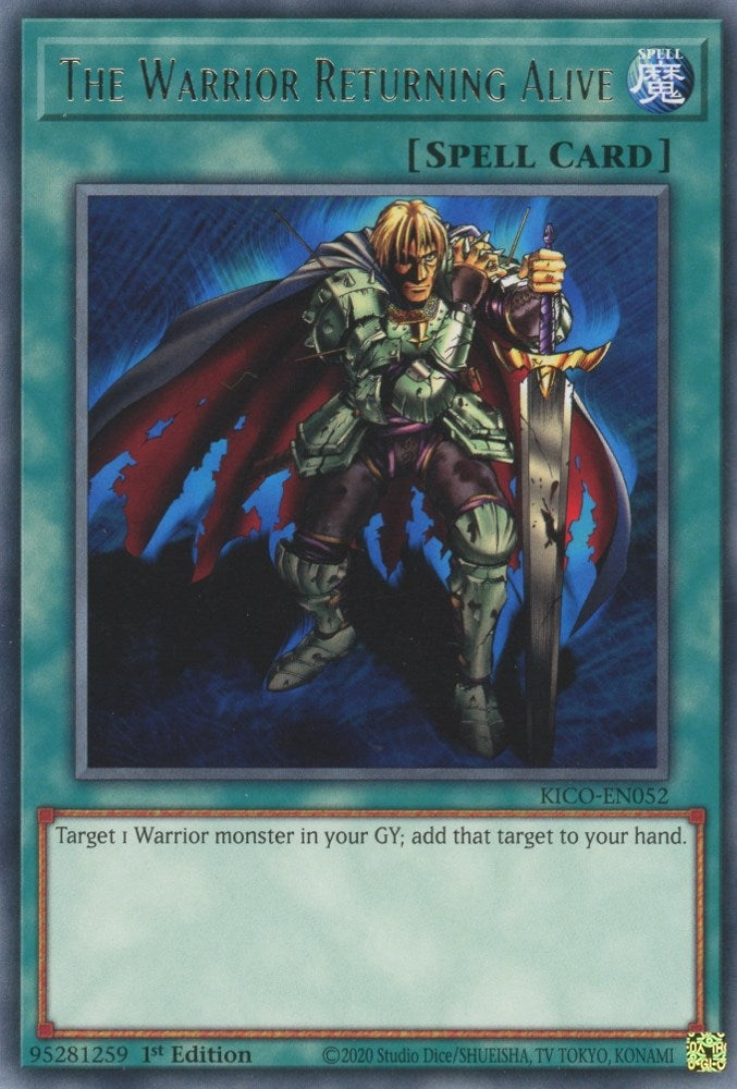 Image for The Warrior Returning Alive (King's Court) (KICO-EN052) - YuGiOh