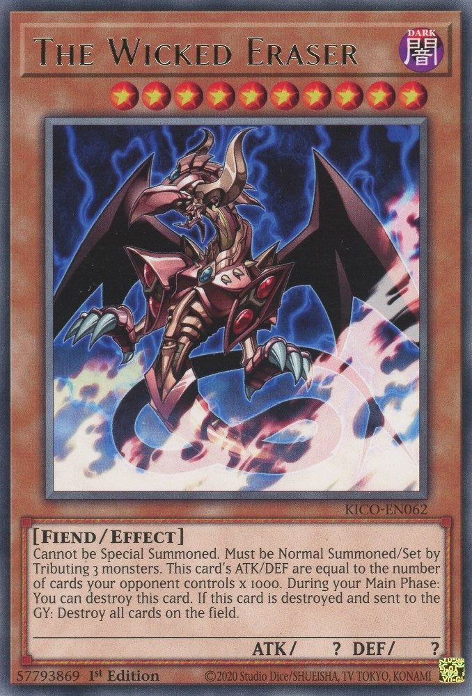 Image for The Wicked Eraser (King's Court) (KICO-EN062) - YuGiOh