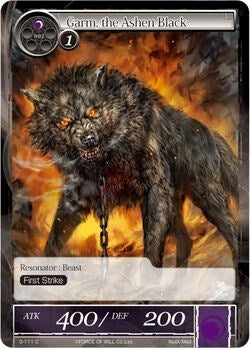 Image for Garm, the Ashen Black (The Shaft of Light of Valhalla) (3-111) - Force of Will