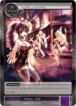Image for Nether Fleshpot (The Shaft of Light of Valhalla) (3-112) - Force of Will