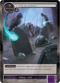 Image for Crypt of Strustu (The Shaft of Light of Valhalla) (3-113) - Force of Will