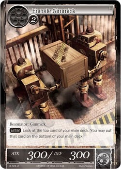 Image for Encode Gimmick (The Shaft of Light of Valhalla) (3-124) - Force of Will