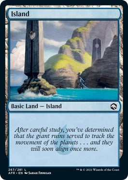 Image for Island (267) (Adventures in the Forgotten Realms) (267) - Magic: The Gathering