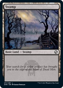Image for Swamp (271) (Adventures in the Forgotten Realms) (271) - Magic: The Gathering