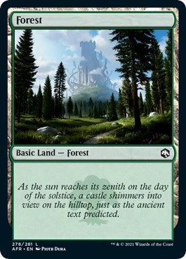 Image for Forest (278) (Adventures in the Forgotten Realms) (278) - Magic: The Gathering