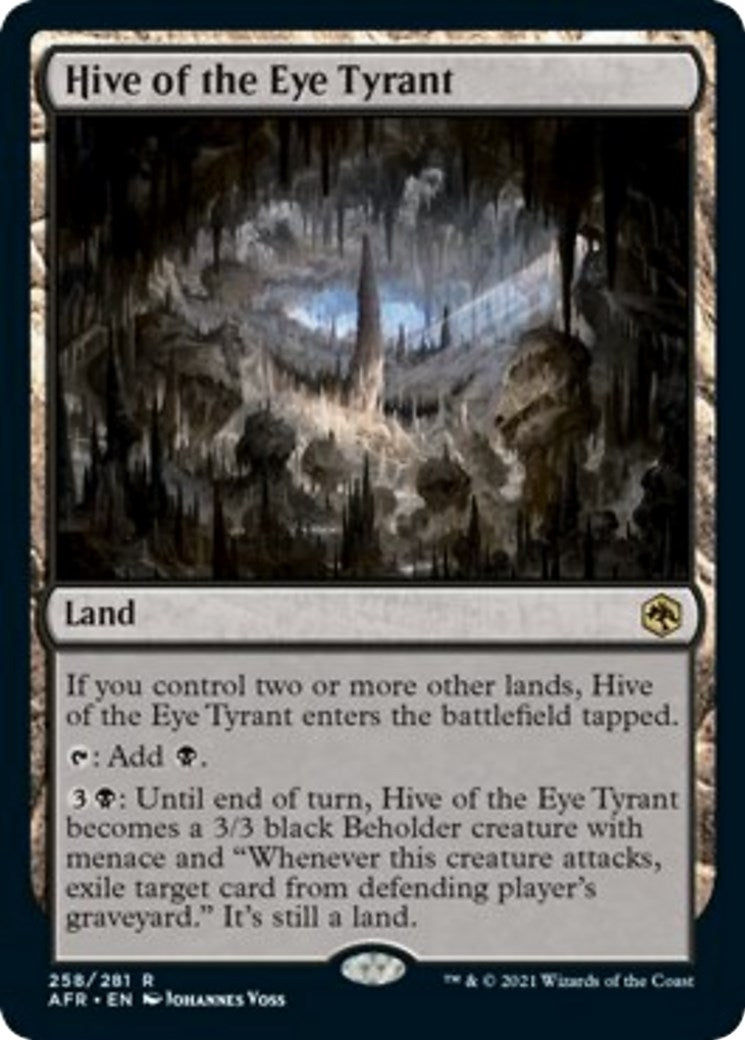 Image for Hive of the Eye Tyrant (Adventures in the Forgotten Realms) (258) - Magic: The Gathering