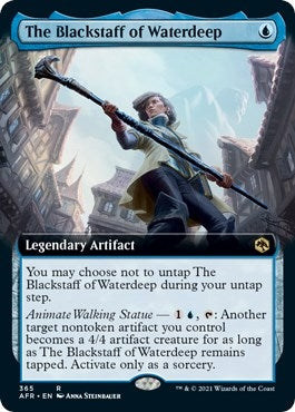 Image for The Blackstaff of Waterdeep (Extended Art) (Adventures in the Forgotten Realms) (365) - Magic: The Gathering