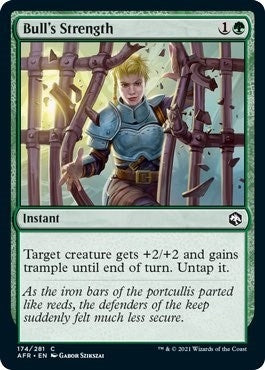 Image for Bull's Strength (Adventures in the Forgotten Realms) (174) - Magic: The Gathering
