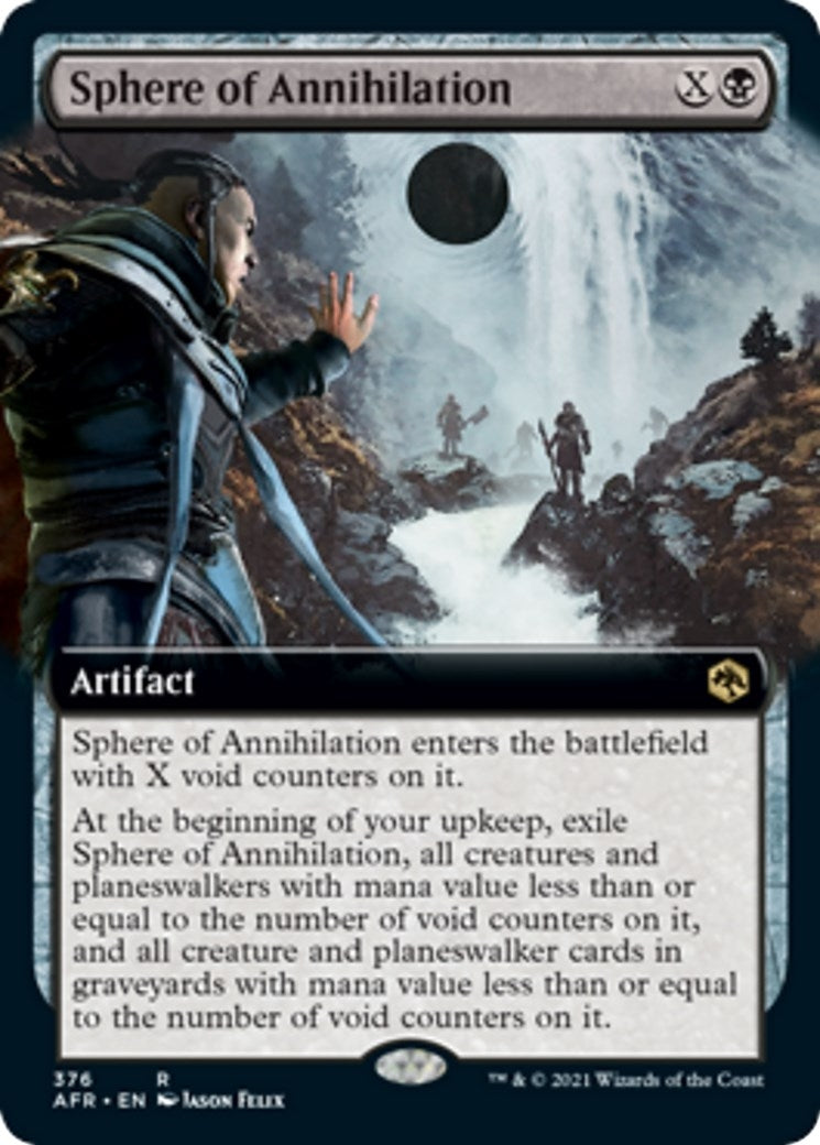 Image for Sphere of Annihilation (Extended Art) (Adventures in the Forgotten Realms) (376) - Magic: The Gathering