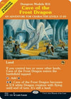 Image for Cave of the Frost Dragon (Dungeon Module) (Adventures in the Forgotten Realms) (350) - Magic: The Gathering