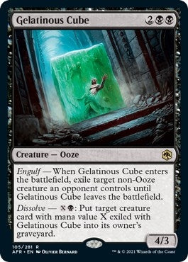 Image for Gelatinous Cube (Adventures in the Forgotten Realms) (105) - Magic: The Gathering