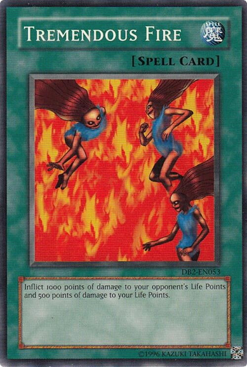 Image for Tremendous Fire (Dark Beginning 2) (DB2-EN053) - YuGiOh