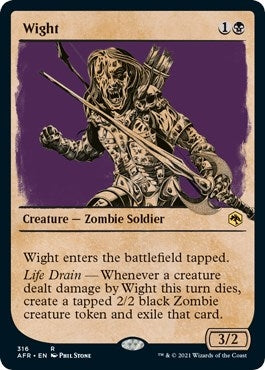 Image for Wight (Showcase) (Adventures in the Forgotten Realms) (316) - Magic: The Gathering