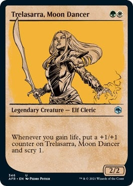 Image for Trelasarra, Moon Dancer (Showcase) (Adventures in the Forgotten Realms) (346) - Magic: The Gathering