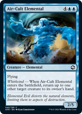 Image for Air-Cult Elemental (Adventures in the Forgotten Realms) (45) - Magic: The Gathering