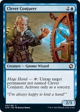 Image for Clever Conjurer (Adventures in the Forgotten Realms) (51) - Magic: The Gathering