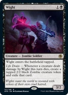 Image for Wight (Adventures in the Forgotten Realms) (127) - Magic: The Gathering
