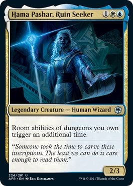 Image for Hama Pashar, Ruin Seeker (Adventures in the Forgotten Realms) (224) - Magic: The Gathering