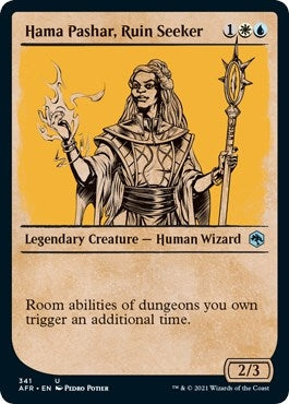 Image for Hama Pashar, Ruin Seeker (Showcase) (Adventures in the Forgotten Realms) (341) - Magic: The Gathering