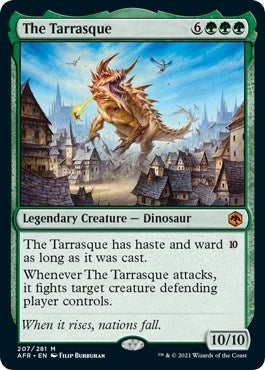 Image for The Tarrasque (Adventures in the Forgotten Realms) (207) - Magic: The Gathering