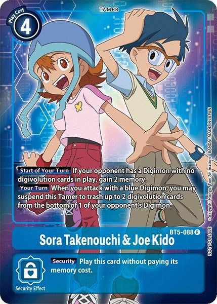 Image for Sora Takenouchi & Joe Kido (Box Topper) (BT05) (5088)