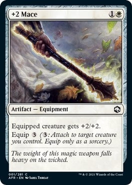 Image for +2 Mace (Adventures in the Forgotten Realms) (1) - Magic: The Gathering