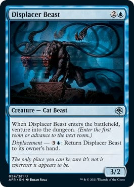 Image for Displacer Beast (Adventures in the Forgotten Realms) (54) - Magic: The Gathering