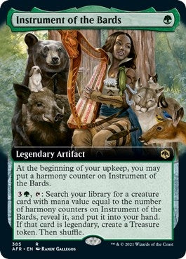 Image for Instrument of the Bards (Extended Art) (Adventures in the Forgotten Realms) (385) - Magic: The Gathering