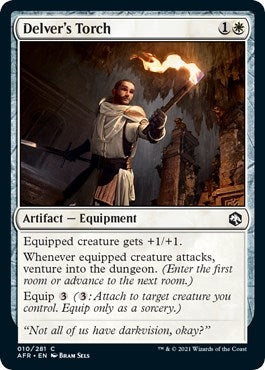 Image for Delver's Torch (Adventures in the Forgotten Realms) (10) - Magic: The Gathering