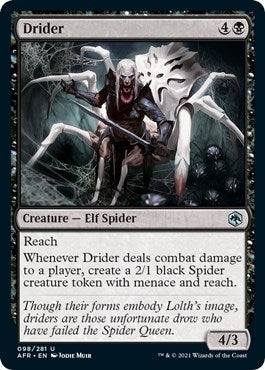 Image for Drider (Adventures in the Forgotten Realms) (98) - Magic: The Gathering