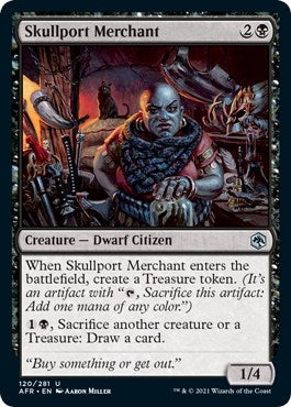 Image for Skullport Merchant (Adventures in the Forgotten Realms) (120) - Magic: The Gathering