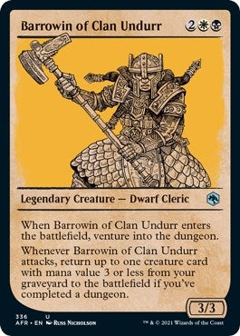 Image for Barrowin of Clan Undurr (Showcase) (Adventures in the Forgotten Realms) (336) - Magic: The Gathering