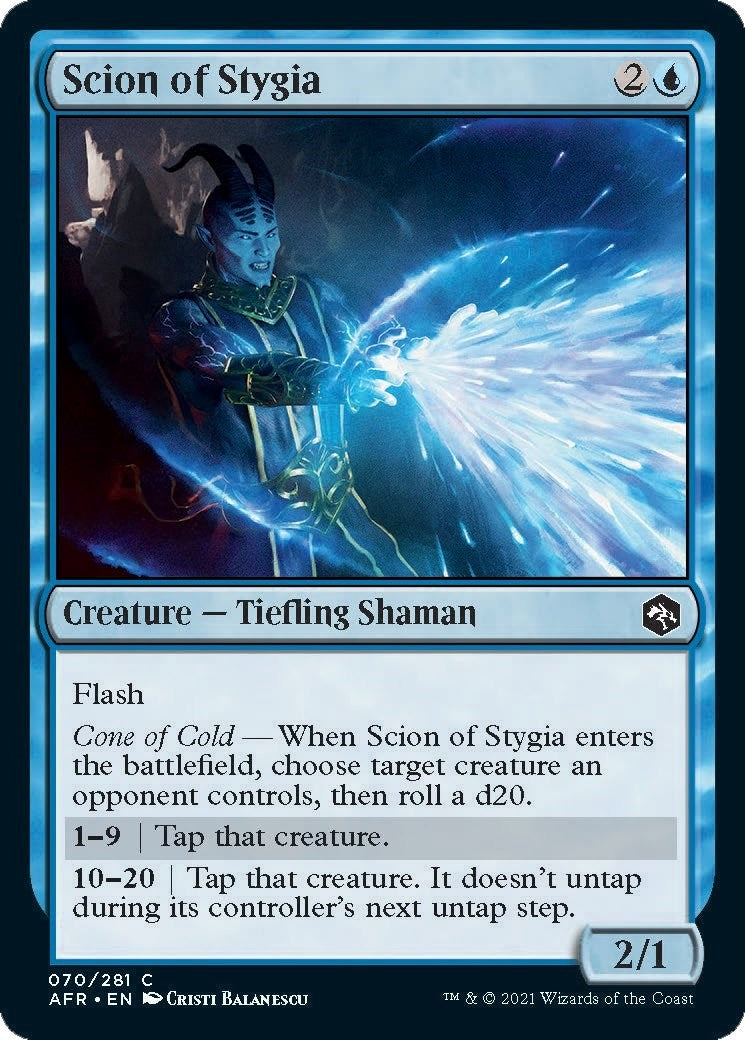 Image for Scion of Stygia (Adventures in the Forgotten Realms) (70) - Magic: The Gathering